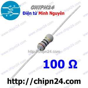 [10 con] (F351) Điện Trở 100R 1W 5%
