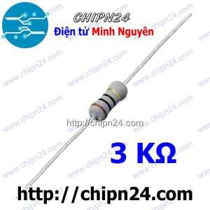 [10 con] Điện Trở 3K 1W 5%