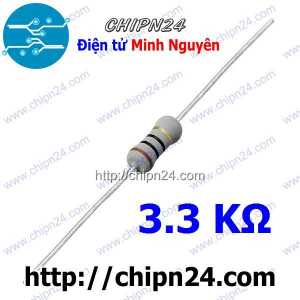 [10 con] Điện Trở 3K3 1W 5%