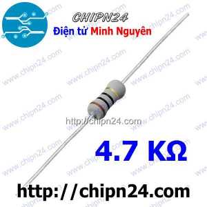 [10 con] (F354) Điện Trở 4K7 1W 5%