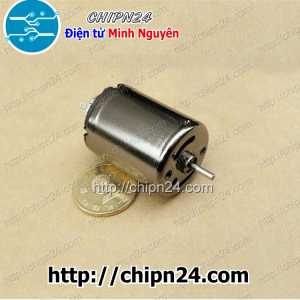 Động cơ 370 Vỏ đen Siêu khỏe Tốc độ cao 6V-12V