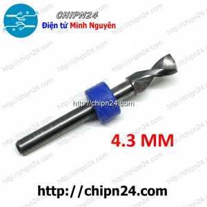 Mũi khoan mạch in CNC 4.3mm (Mạch điện tử, PCB)