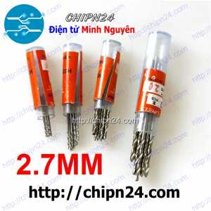 (K43) Mũi khoan 2.7mm (Mạch điện tử, PCB)