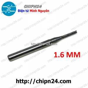 Mũi phay mạch in CNC 1.6mm (Mạch điện tử, PCB)