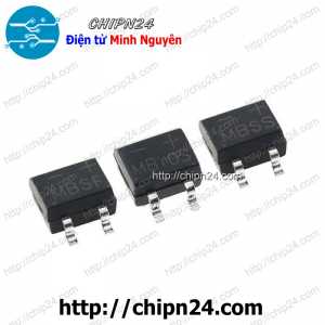 [10 con] Cầu Diode Dán MB6S SOP-4 0.5A 600V (SMD)