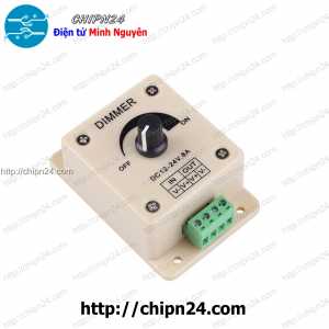 Dimmer DC 8A 12V24V (Có hộp bảo vệ)
