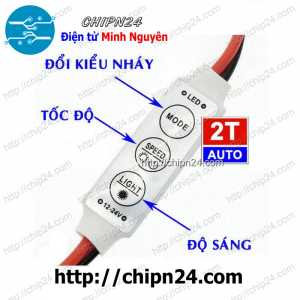Bo Chớp Mini 8 Chế Độ Chớp Dùng Đèn Led 5V12V24V