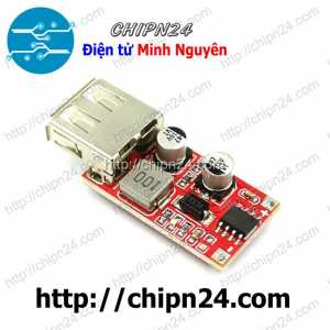 (D68) Mạch sạc 3A USB từ 9V 12V 24V xuống 5V