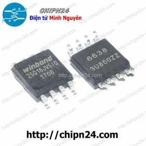 IC Dán W25Q16 SOP-8 Hàng Tốt (SMD) (25Q16JVSIQ W25Q16JVSSIQ 25Q16 IC Nhớ EEPROM)