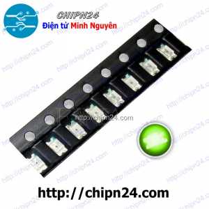 [25 con] Led Dán SMD 1206 Xanh Lá (3.2x1.6mm)