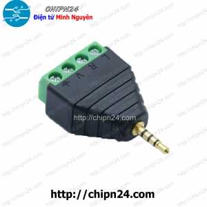 (F114.3) Jack chuyển Audio 2.5mm ra Domino 4 chân Đực