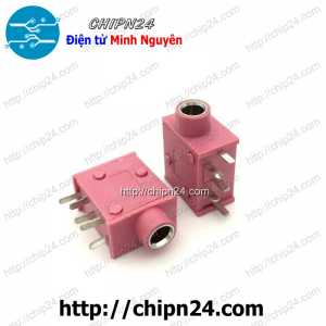 Jack Audio 3.5mm PJ-325 PJ325 Hồng