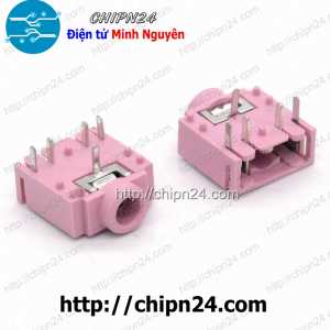 (F111.3) Jack Audio 3.5mm 3F-07 3F07 Hồng