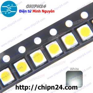 [25 con] Led Dán SMD 3528 Trắng (3.5x2.8mm)