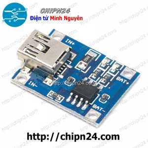 Mạch Sạc Pin TP4056 Cổng Mini USB V1 (Mạch sạc pin 18650)