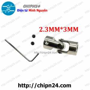 Khớp Cardan 2.3mm-3mm (tặng Cây Mở Lục Giác M3)