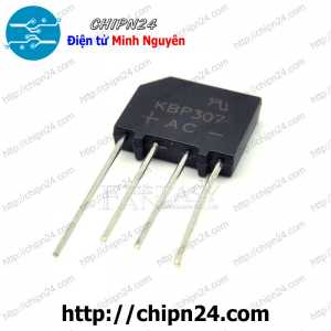 (K458) Cầu Diode KBP307 3A 700V (3A dẹt)