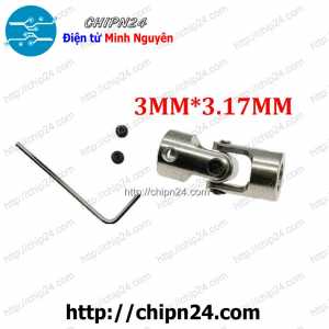 (K64) Khớp Cardan 3mm-3.17mm (tặng Cây Mở Lục Giác M3)