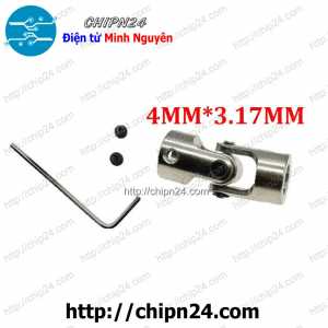 (K65) Khớp Cardan 3.17mm-4mm (tặng Cây Mở Lục Giác M3)