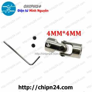 (K66) Khớp Cardan 4mm-4mm (tặng Cây Mở Lục Giác M3)