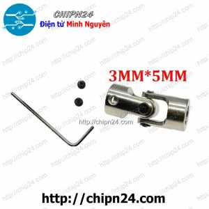 (K64) Khớp Cardan 3mm-5mm (tặng Cây Mở Lục Giác M4)