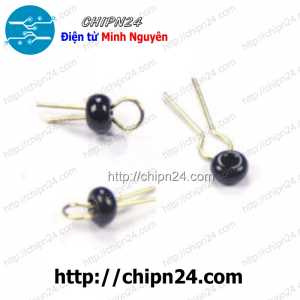 [10 cái] (K21) PCB Test Point Đen (Điểm kiểm tra bảng mạch)