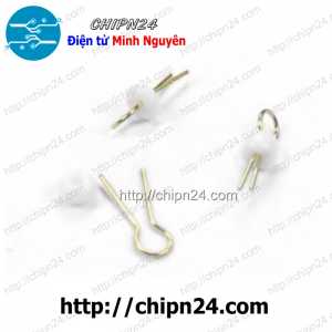 [10 cái] (K21) PCB Test Point Trắng (Điểm kiểm tra bảng mạch)