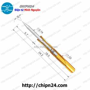 (K15) Kim test mạch P11-B1, dài 24.2mm, đường kính đầu 1.02mm, đường kính thân 1.02mm, 3A, đầu nhọn