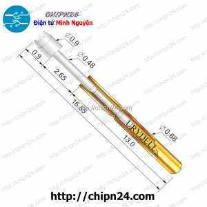 (K1) Kim test mạch P50-H2, dài 16.5mm, đường kính đầu 0.9mm, đường kính thân 0.68mm, 2A, đầu 9 răng