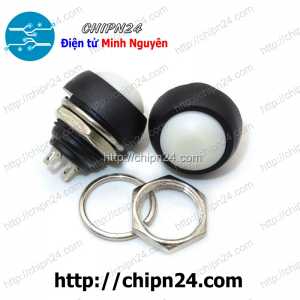 Nút Nhấn Nhả Chống Nước PBS-33B Trắng