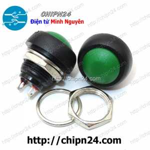 Nút Nhấn Nhả Chống Nước PBS-33B Xanh Lá