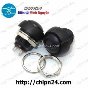 Nút Nhấn Nhả Chống Nước PBS-33B Đen