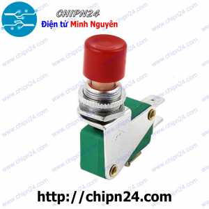 (F86) Công tắc hành trình nút nhấn DS-438 Đỏ 16A 250V