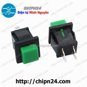 Nút nhấn Nhả DS-430 Thường Mở Xanh Lá 1A 125VAC