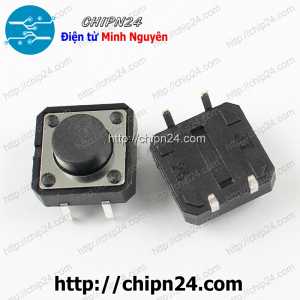 [10 cái] Nút nhấn 4 chân 12x12x6mm