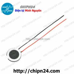 (N40) Loa 8R 1W 13mm Tròn có dây (Loa Tròn 13mm)