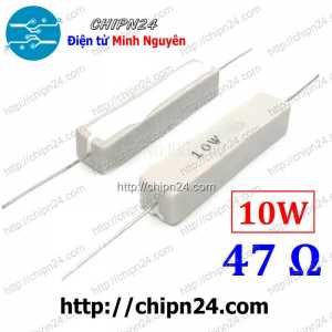 Điện Trở Sứ 47R 10W