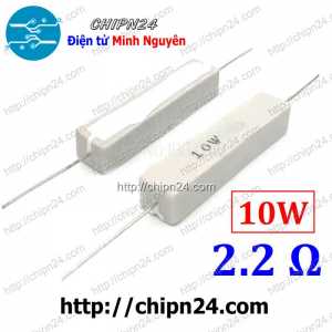 (F332) Điện Trở Sứ 2.2R 10W