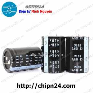 (J24) Tụ hóa 470uF 450V Đen Nichicon (35x40mm)