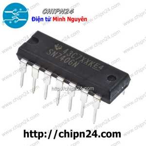 (DIP) IC SN7406 DIP-14 (SN7406N SN7406 7406)