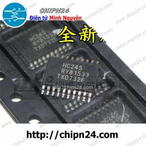 [SOP] IC Dán HC245 TSSOP-20 (SMD) (74HC245 74HC245PW) (IC Bộ thu phát bus bát phân)