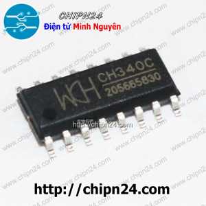 (SOP) IC Dán CH340C SOP-16 Hàng Tốt (SMD) (CH340)