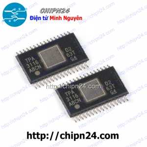 (SOP) IC Dán TPA3116 HTSSOP-32 Hàng Tốt (SMD) (TPA3116D2 TPA3116D2DADR 3116 Class D)