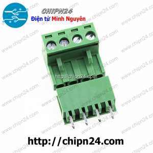 (F214) Domino 2EDG5.08 Thẳng 4P (Terminal, Cầu đấu dây cọc nguồn 5.08 5.08mm)