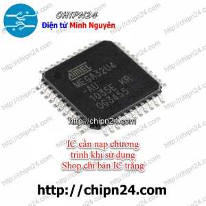IC Dán ATMEGA32U4-AU TQFP-44 (SMD)