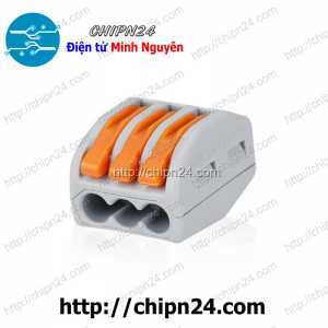 Nối dây điện PCT-213 (Khớp Nôi dây 3 khe thông nhau)