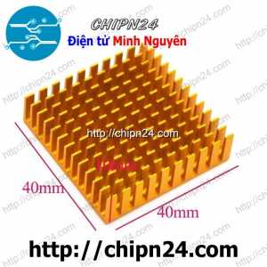 Tản nhiệt TN33 40x40x11MM Vàng