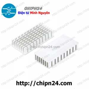 (F296) Tản nhiệt TN28 50x25x10MM Trắng
