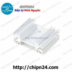 (F295) Tản nhiệt TN21 34x25x12MM Trắng