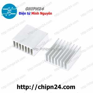 (F287) Tản nhiệt TN8 25x25x10MM Trắng